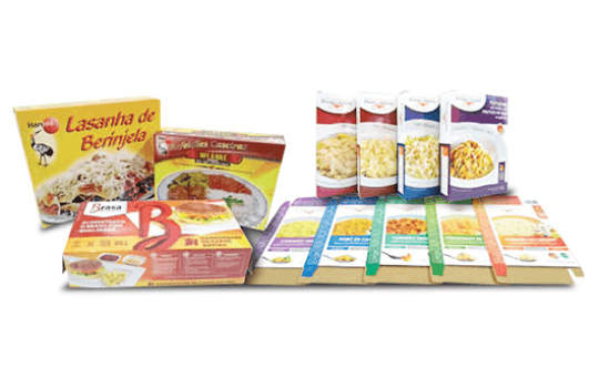 embalagem congelados